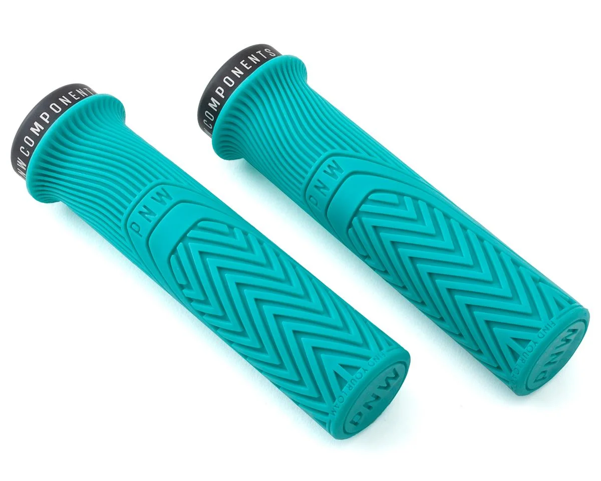 PNW Components Loam Mountain Lock-On Grips (Seafoam Teal) (Regular)